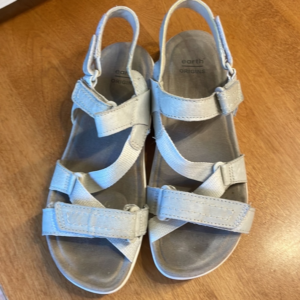 Earth, origins, Velcro, women’s sandals - Picture 2 of 5